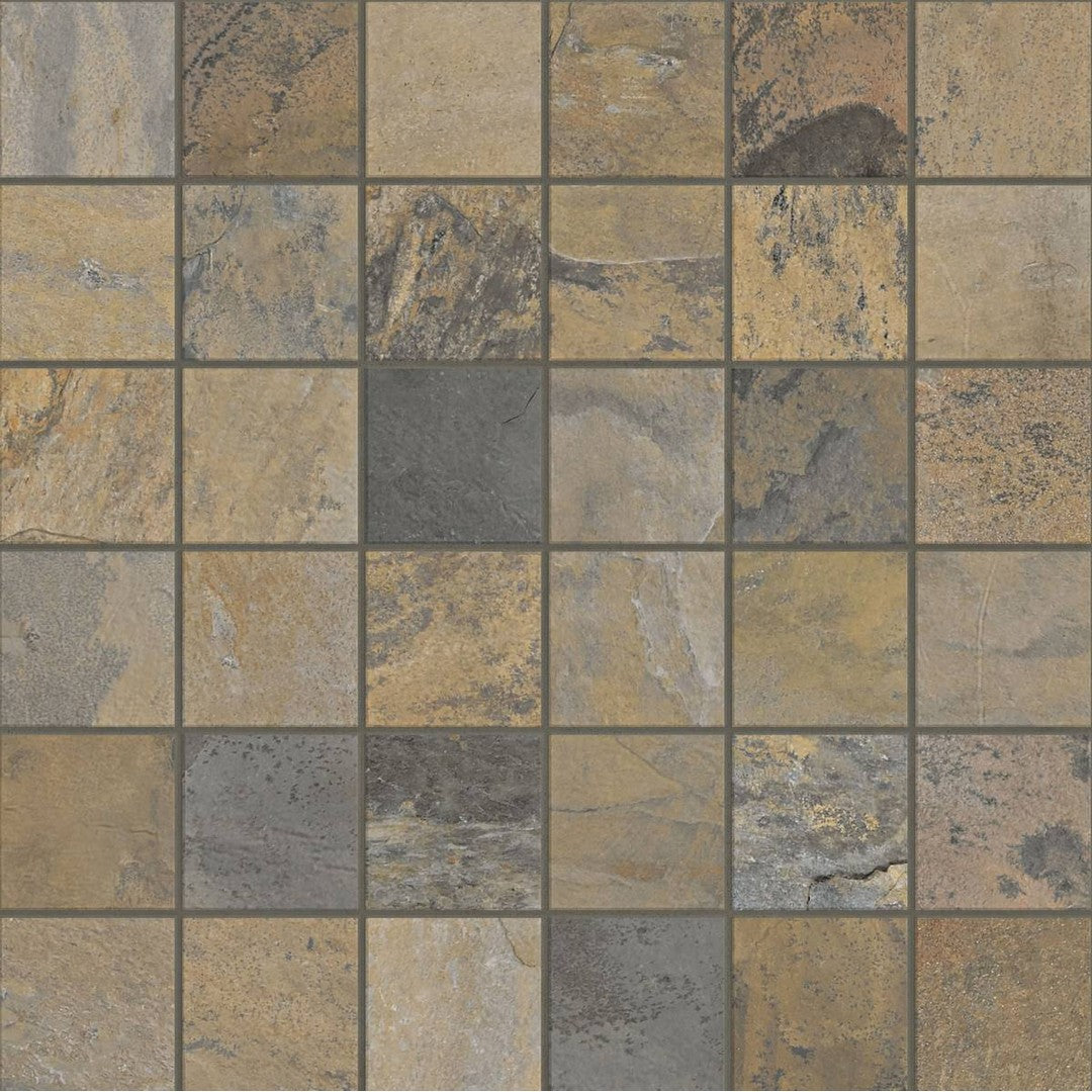 Landmark Ceramics Essence 12" x 12" Rectified Matte Porcelain 2" Square Mosaic