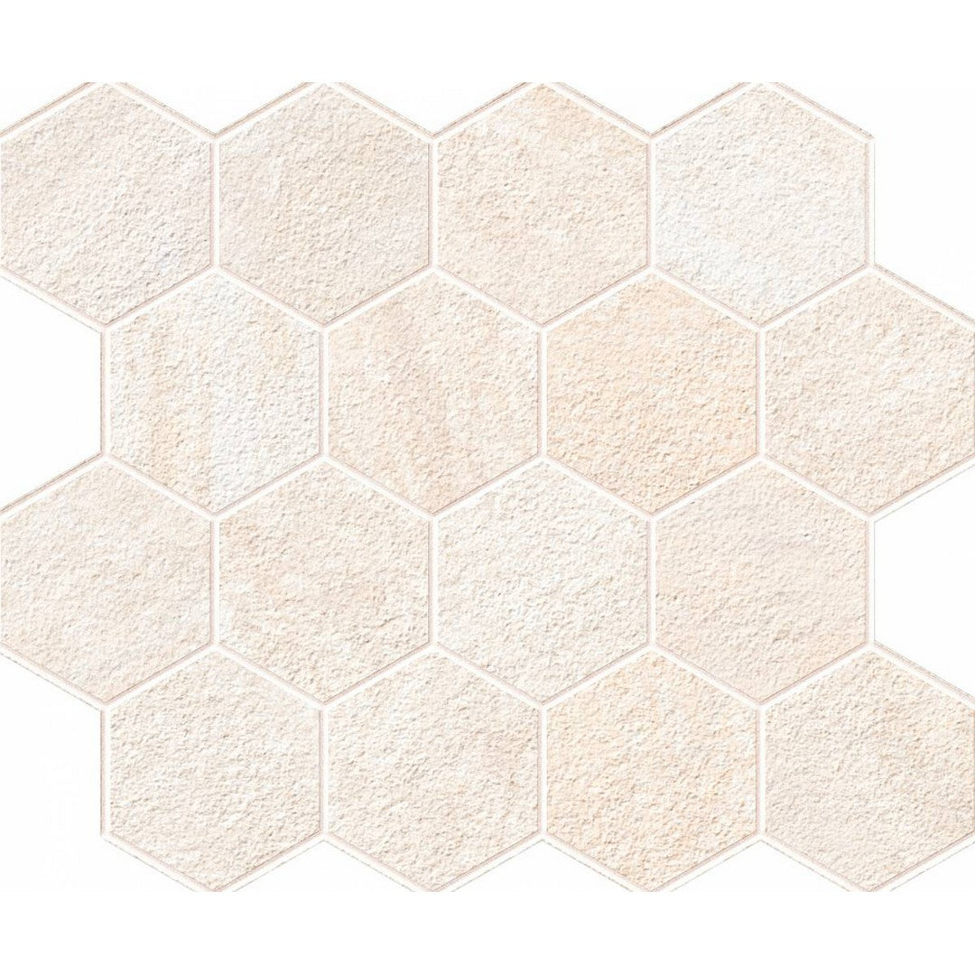 Landmark Ceramics Explore 12" x 10" Rectified Matte Porcelain Hexagon Mosaic