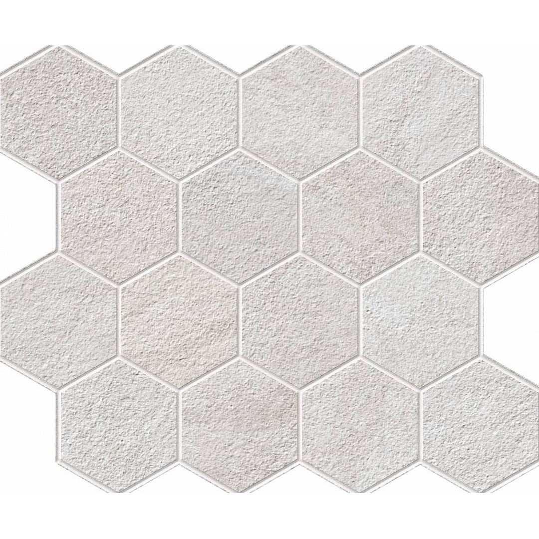 Landmark Ceramics Explore 12" x 10" Rectified Matte Porcelain Hexagon Mosaic