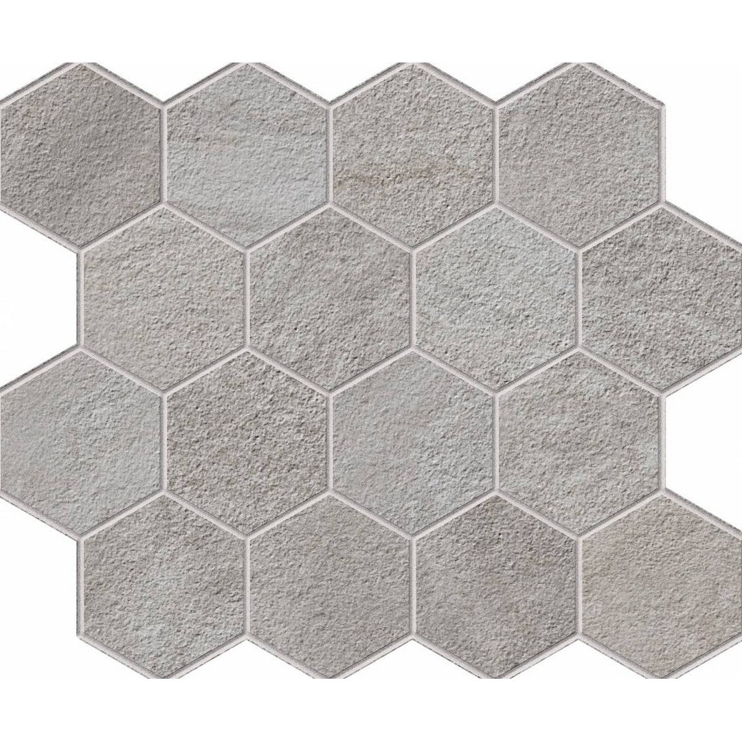 Landmark Ceramics Explore 12" x 10" Rectified Matte Porcelain Hexagon Mosaic