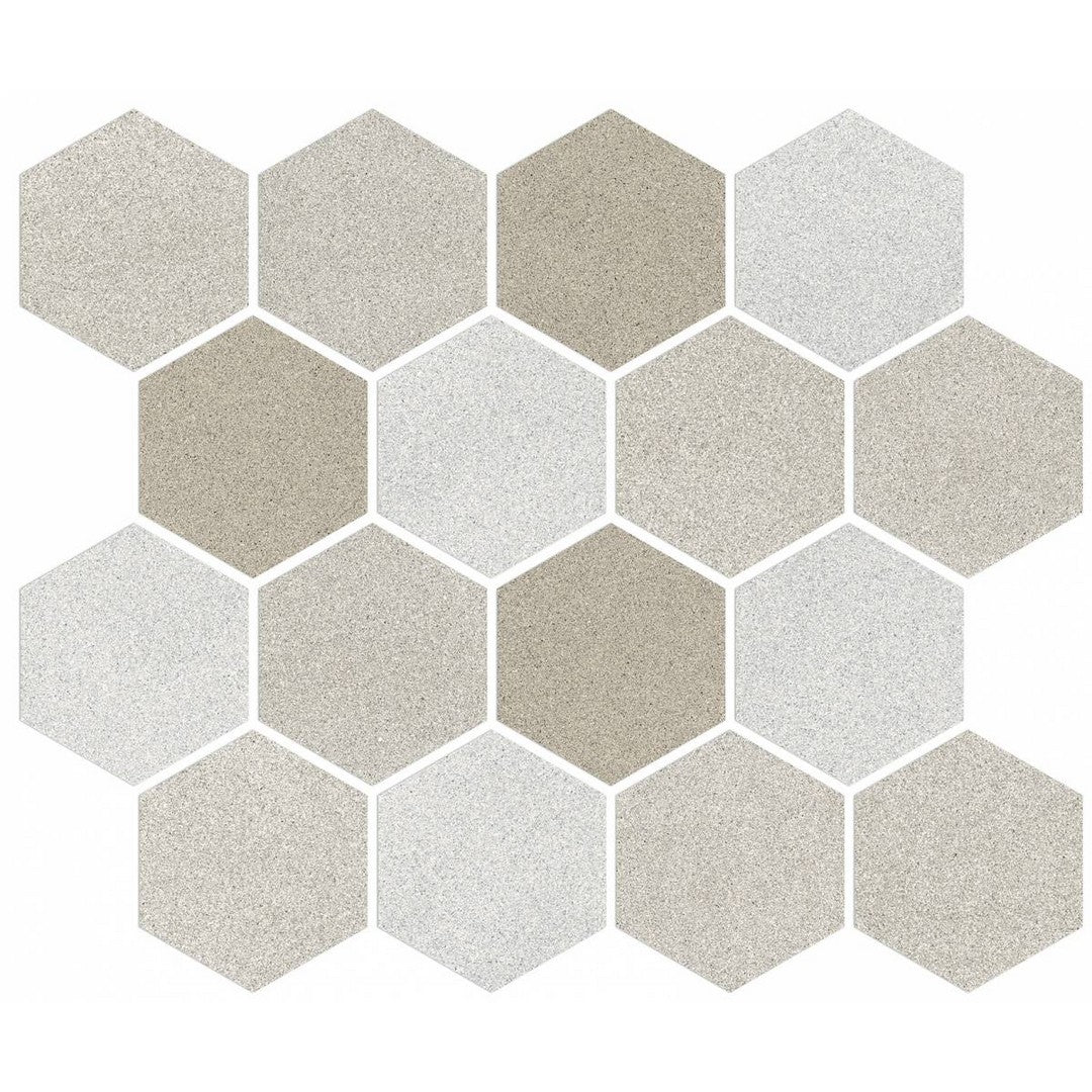 Landmark Ceramics Masterplan 10" x 12" Rectified Matte Porcelain Hexagon Mosaic