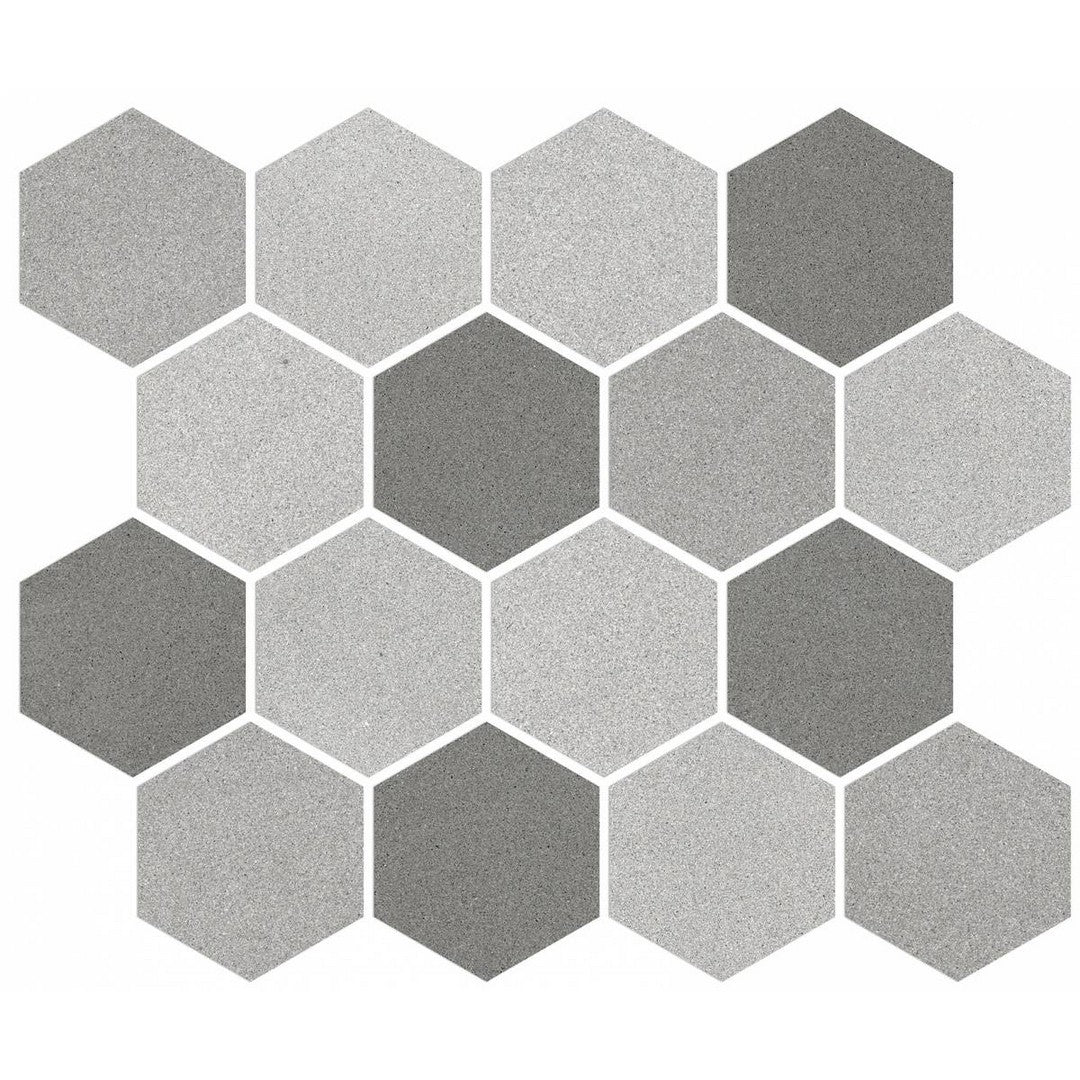 Landmark Ceramics Masterplan 10" x 12" Rectified Matte Porcelain Hexagon Mosaic