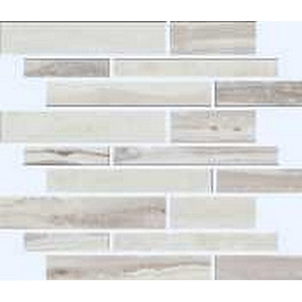 Happy Floors Exotic Stone 12" x 12" Polished Porcelain Muretto Mosaic