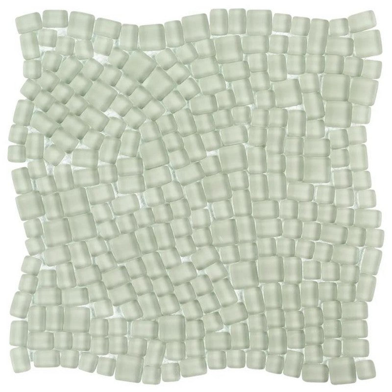 Jeffrey Court Reef 12" x 12" Matte Pebble Glass Mosaic