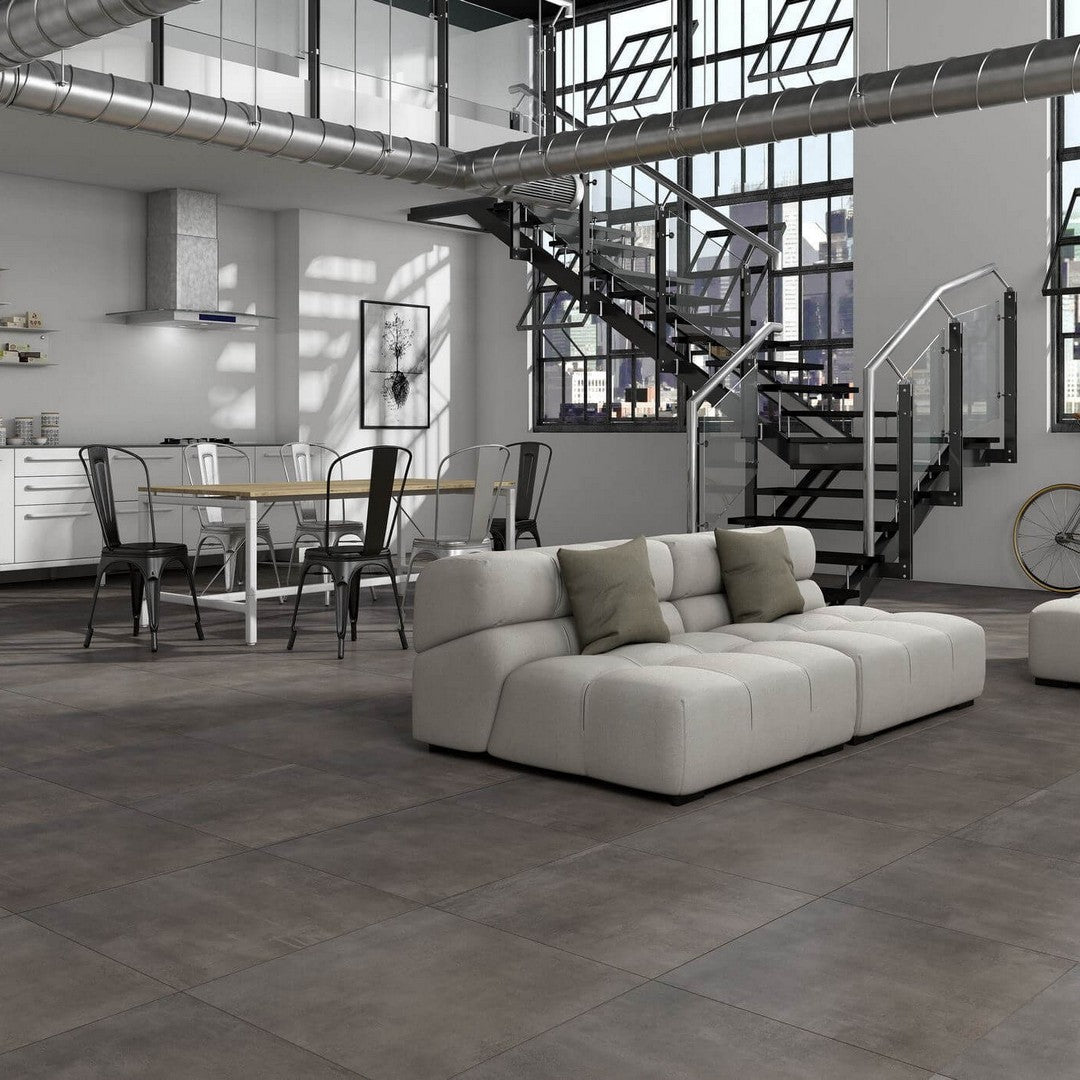 Happy Floors Baltimore 24" x 24" Rectified Natural Porcelain Tile