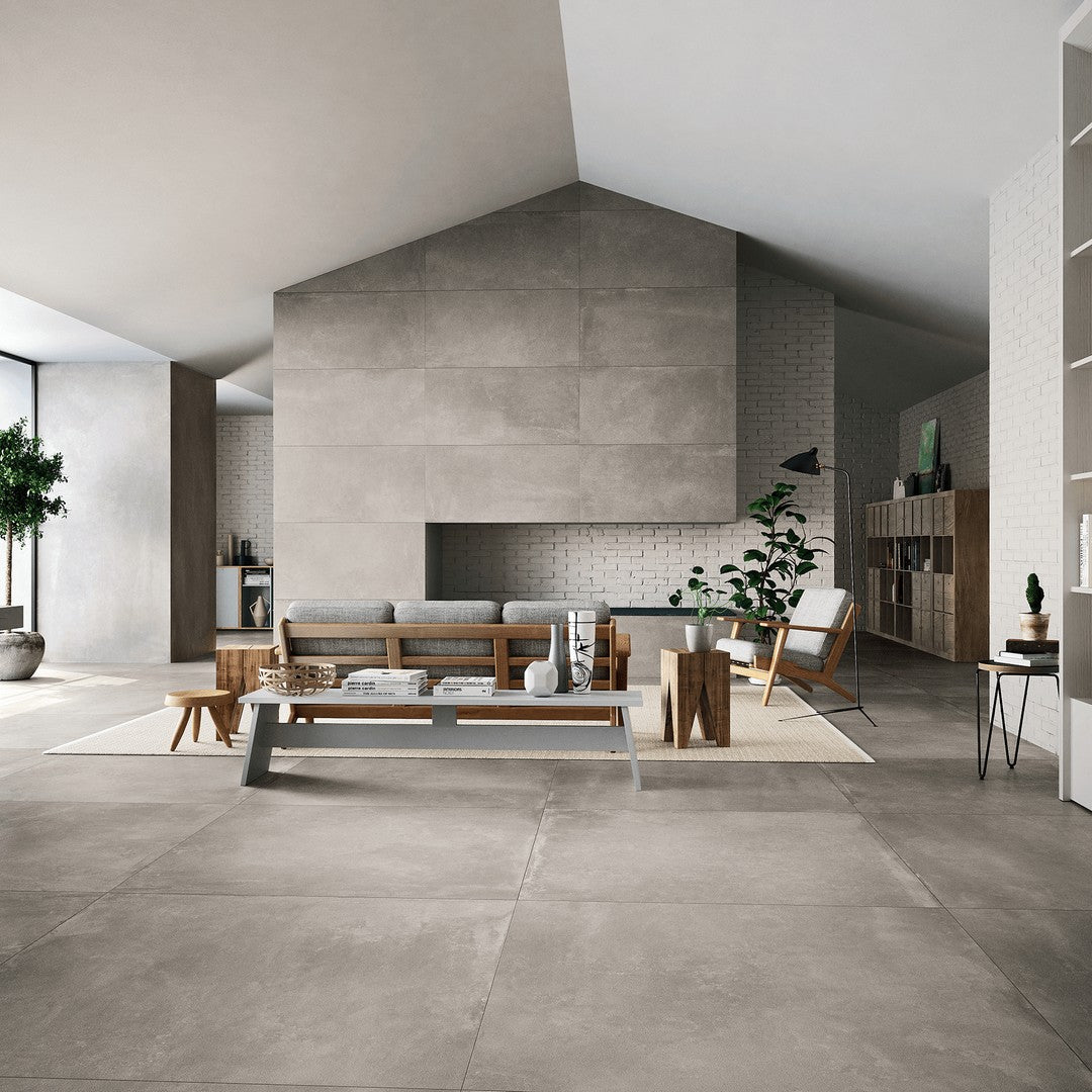 Happy Floors Azuma 18" x 36" Rectified Natural Porcelain Tile