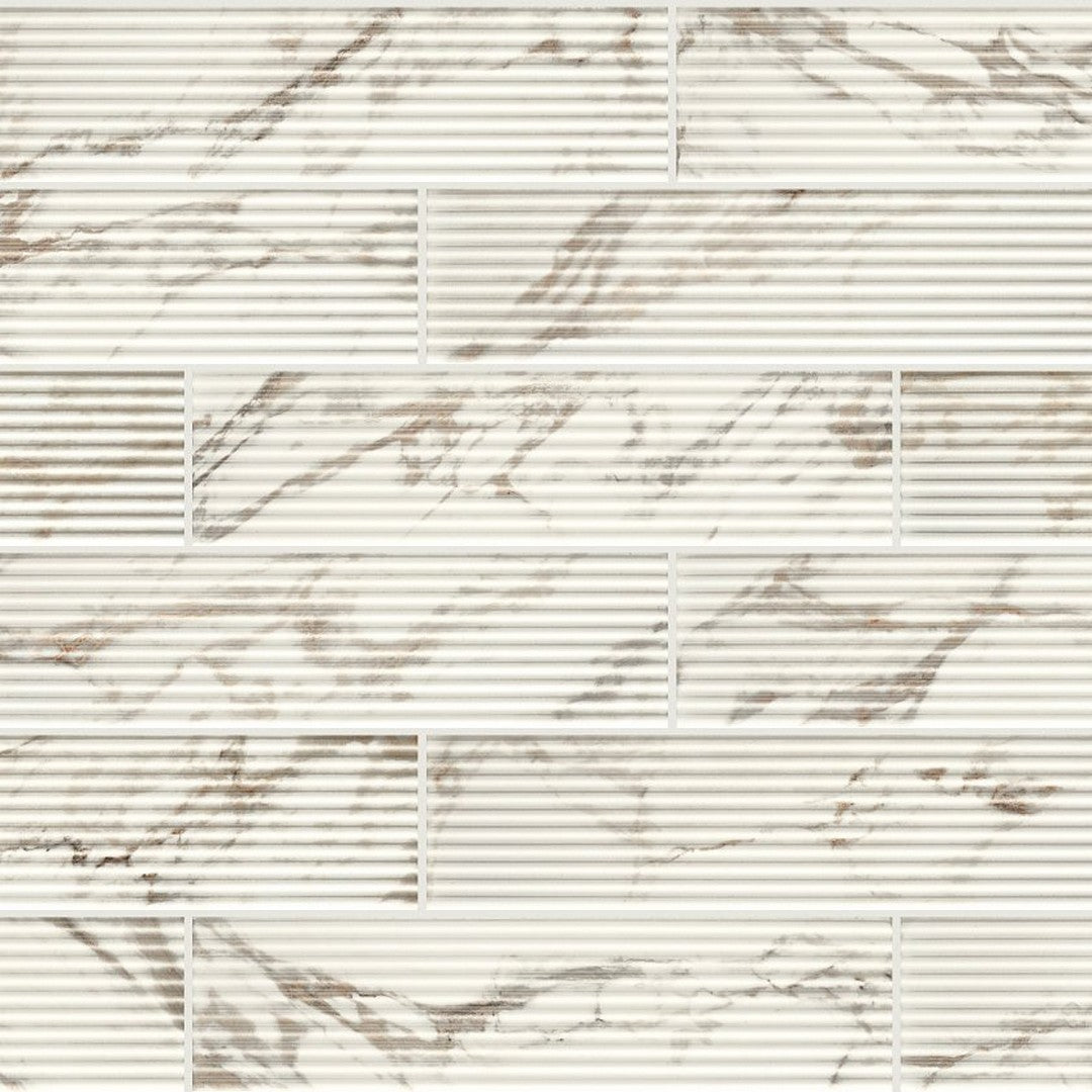 Shaw Tactis 4" x 16" Matte Pressed Ceramic Wall Tile
