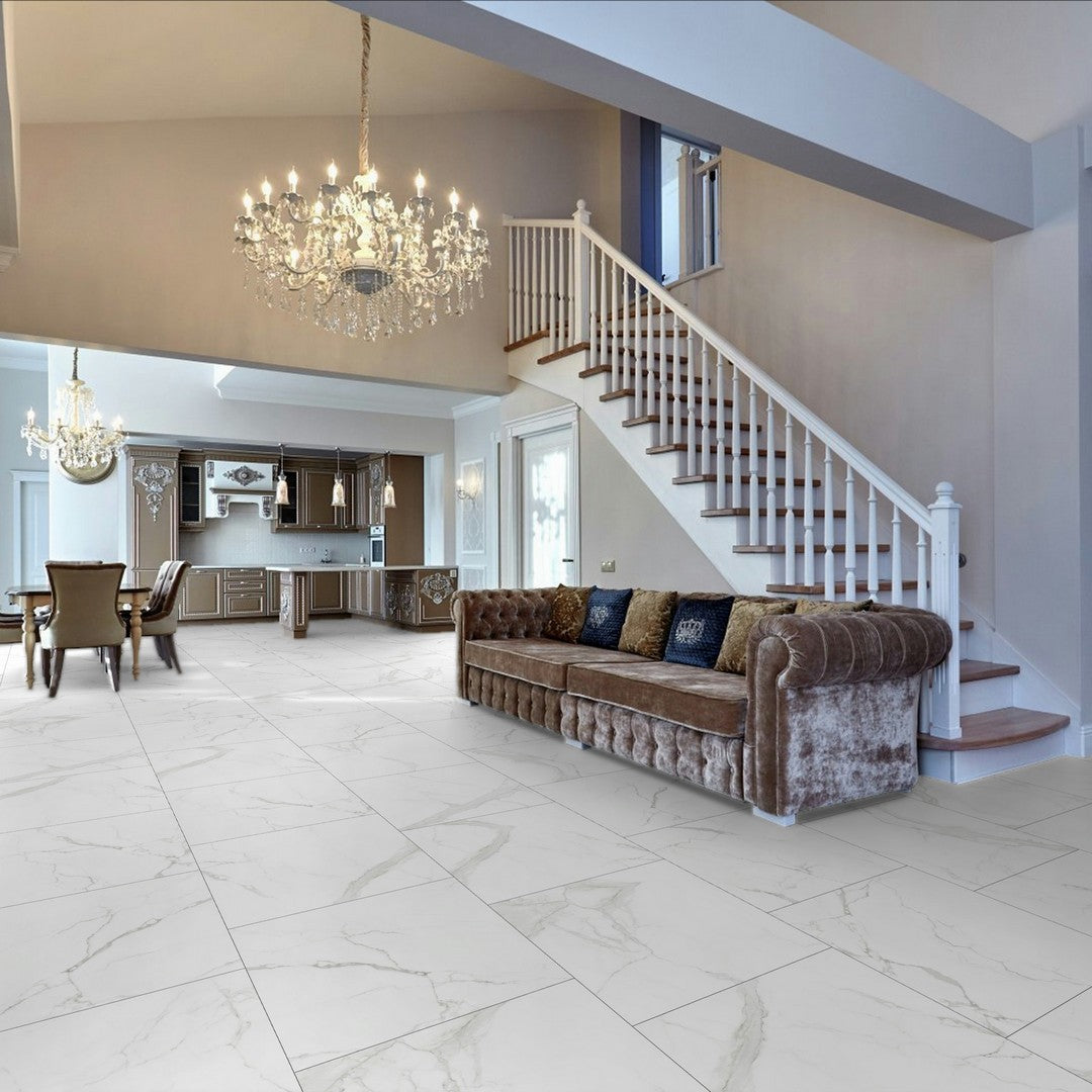 Happy-Floors-Statuario-30"-x-30"-Rectified-Glossy-Porcelain-Tile-Natural-Glossy