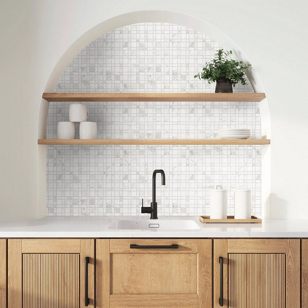 Shaw-Eterna-12.5-x-12.5-Lightly-Textured-Natural-Stone-Pinwhl-Mosaic-Veneto-Volokas