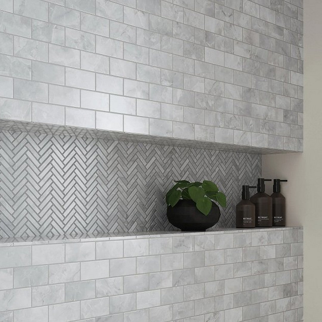 Shaw-Eterna-12-x-12.5-Lightly-Textured-Natural-Stone-2x4-Mosaic-Como-Bardiglio