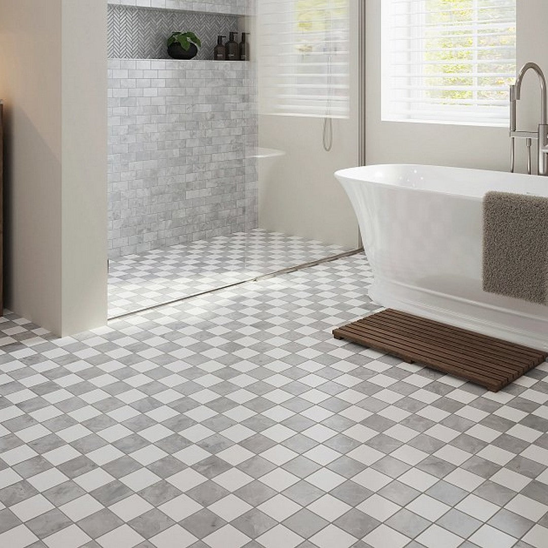 Shaw-Eterna-12.13-x-12.13-Lightly-Textured-Natural-Stone-Chkr-Mosaic-Como-Bardiglio