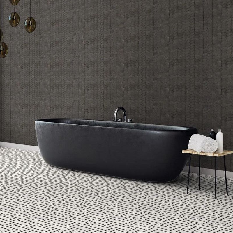 Jeffrey-Court-Essentials-10.75-x-11.88-Honed-Rocket-Basalt-Mosaic-Grey