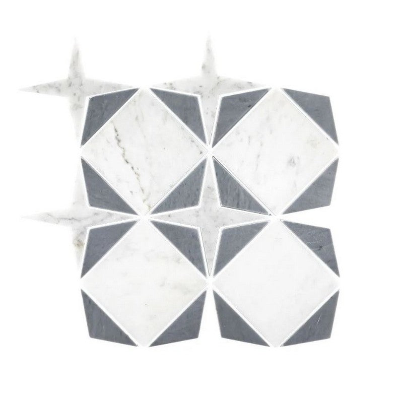 Jeffrey Court Essentials 9" x 9" Polished Starlet Natural Stone Mosaic