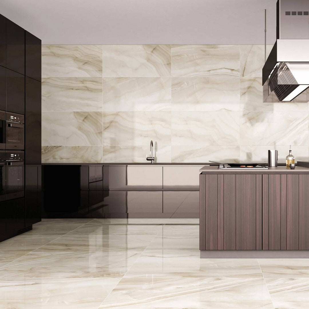 Happy-Floors-Athena-36-x-36-Polished-Rectified-Porcelain-Tile-Miel