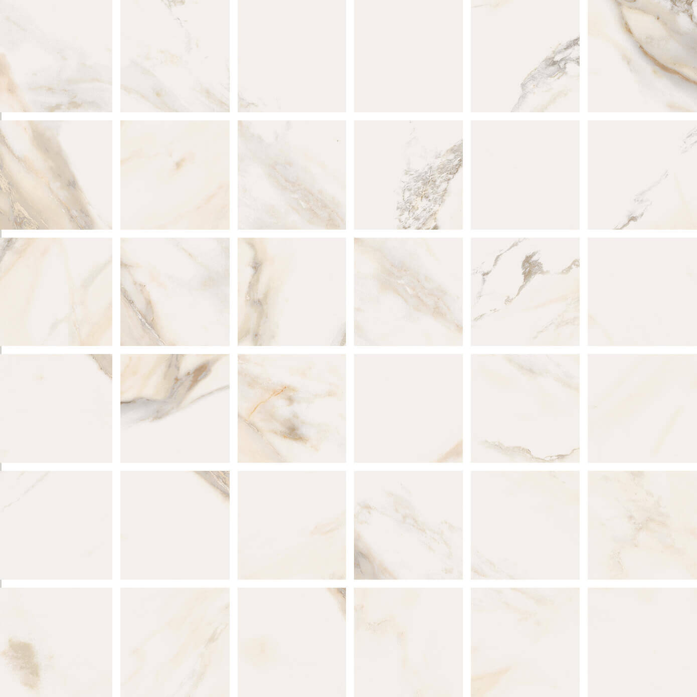 Happy Floors Dorian 12" x 12" Polished Porcelain 2" Mosaic