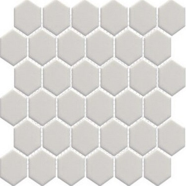 Happy Floors Artisan 11" x 12.5" Satin & Matte 2" Hexagon Mosaic
