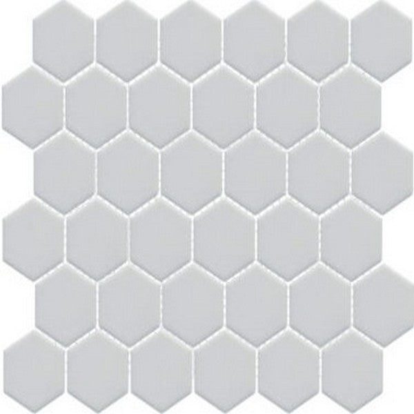 Happy Floors Artisan 11" x 12.5" Grip 2" Hexagon Mosaic