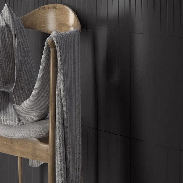 WOW-Stripes-Liso-XL-3-x-12-Matte-Ceramic-Tile-Graphite