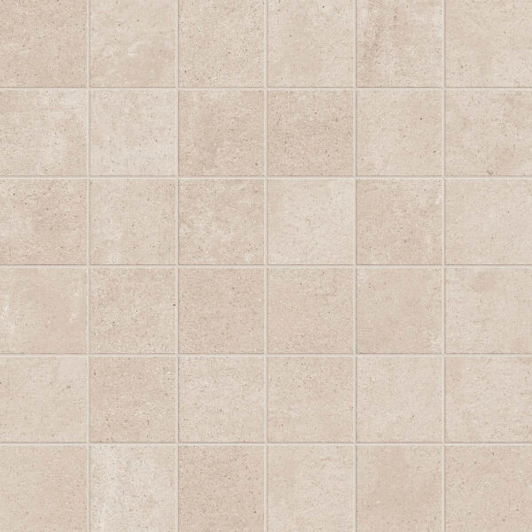 Happy Floors Azuma 2.0 Natural 12" x 12" Porcelain 2" Mosaic