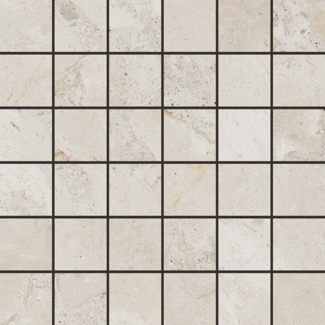 Happy Floors Eva 12" x 12" Matte Porcelain 2" Mosaic