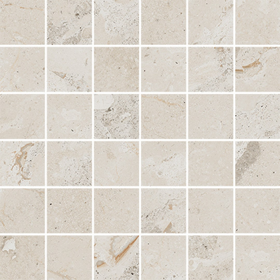 Happy Floors Eva 12" x 12" Polished Porcelain 2" Mosaic