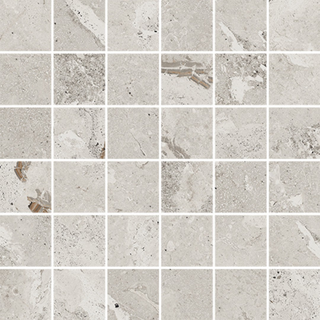 Happy Floors Eva 12" x 12" Polished Porcelain 2" Mosaic