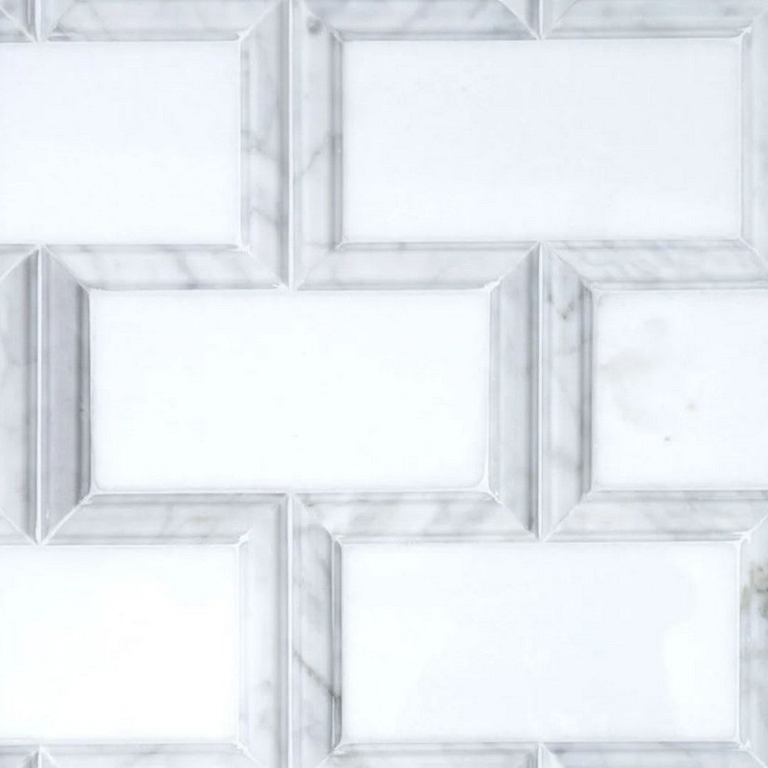 Jeffrey Court Spec 09 - 7.38" x 14.75" Polished High Profile Natural Stone Mosaic