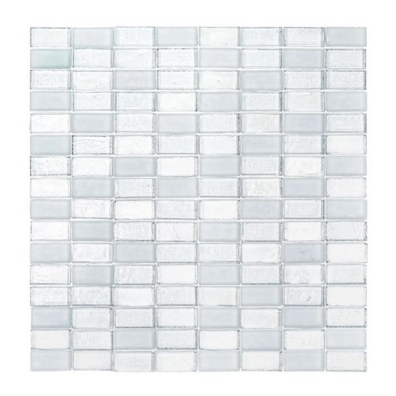 Jeffrey Court Pool 12.25" x 12.25" - 0.63" Stack Brick Glass Mosaic