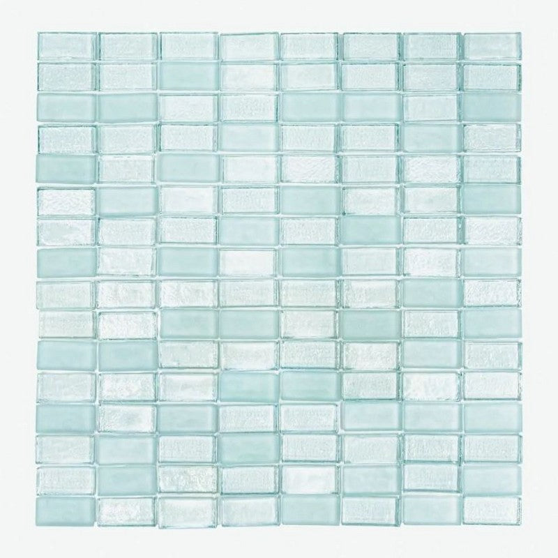 Jeffrey Court Pool 12.25" x 12.25" - 0.63" Stack Brick Glass Mosaic