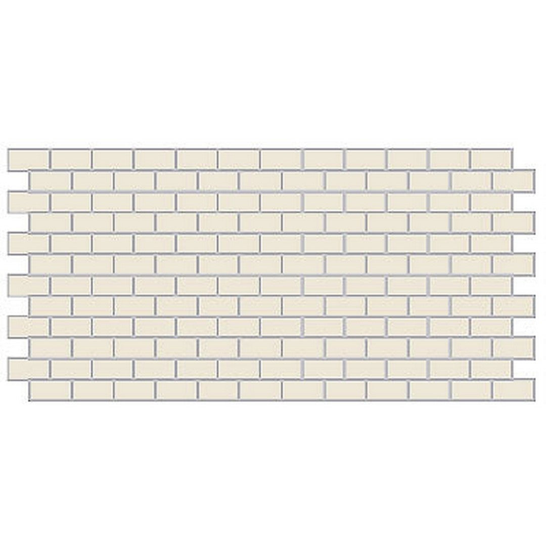 American Olean Unglazed Mosaics 12" x 24" Unglazed Porcelain Brick Joint Mosaic