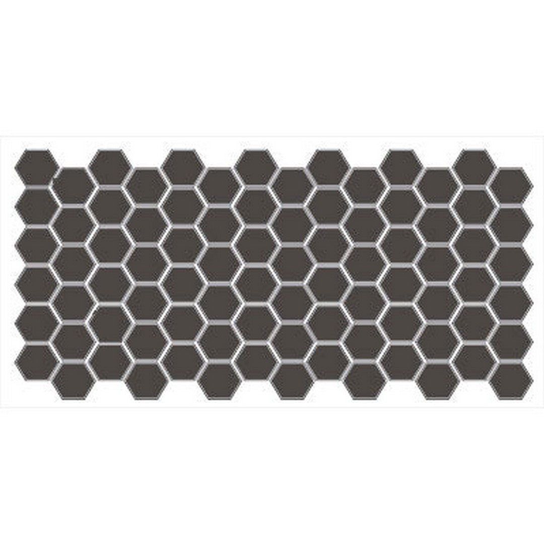 American Olean Unglazed 12" x 24" Unglazed Porcelain 2" Hexagon Mosaic