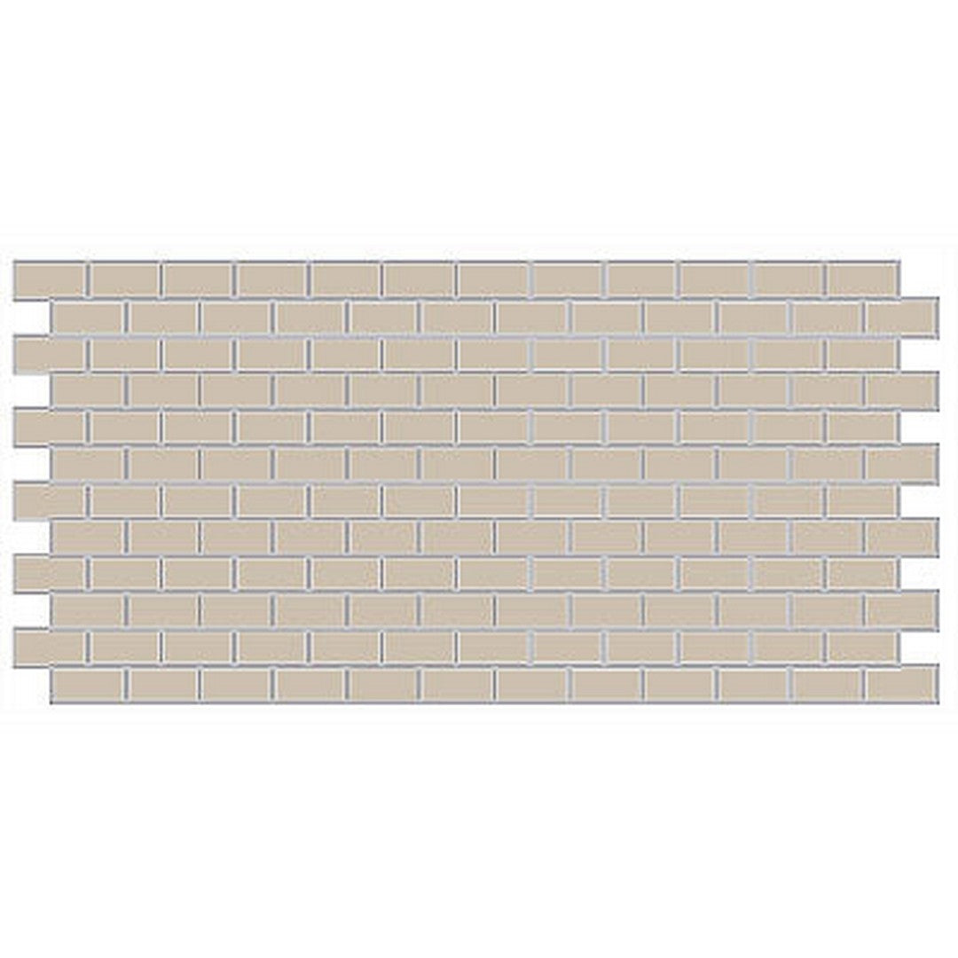 American Olean Unglazed 12" x 24" Unglazed Porcelain Brick Joint Mosaic