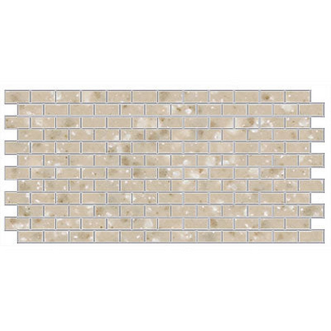 American Olean Unglazed 12" x 24" Unglazed Porcelain Brick Joint Mosaic