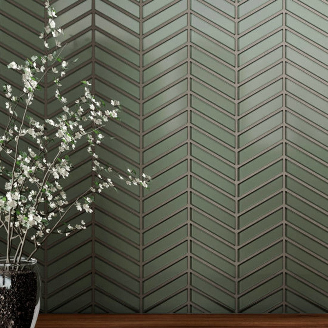 Qualis-Ceramica-Bliss-Element-11.73-x-11.73-Glossy-Glass-Chevron-Mosaic-Smoke-Chevron