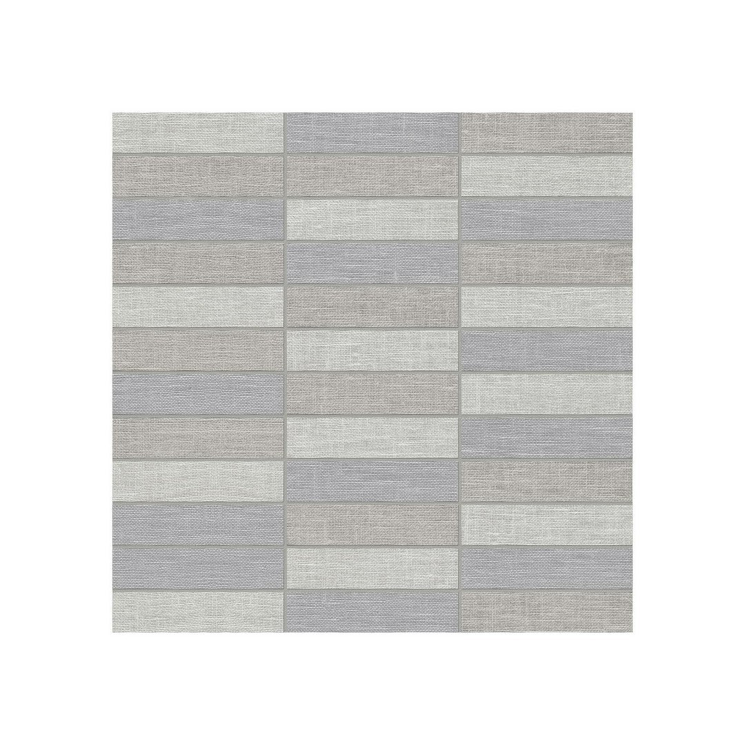 Anatolia Belgian 12" x 12" Matte Porcelain 1x4" Stacked Mosaic