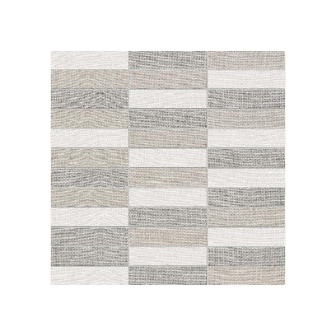 Anatolia Belgian 12" x 12" Matte Porcelain 1x4" Stacked Mosaic