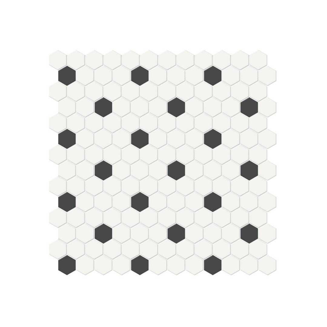 Anatolia Soho 11.54" x 11.65" Matte Porcelain 1" Hexagon Mosaic