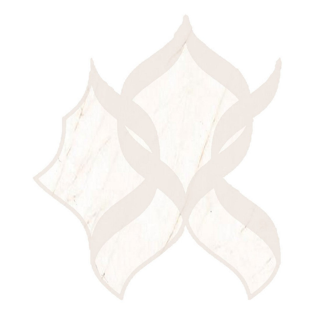 Tesoro La Dolce Vita 10" x 11" Rectified Matte Porcelain Onda Mosaic