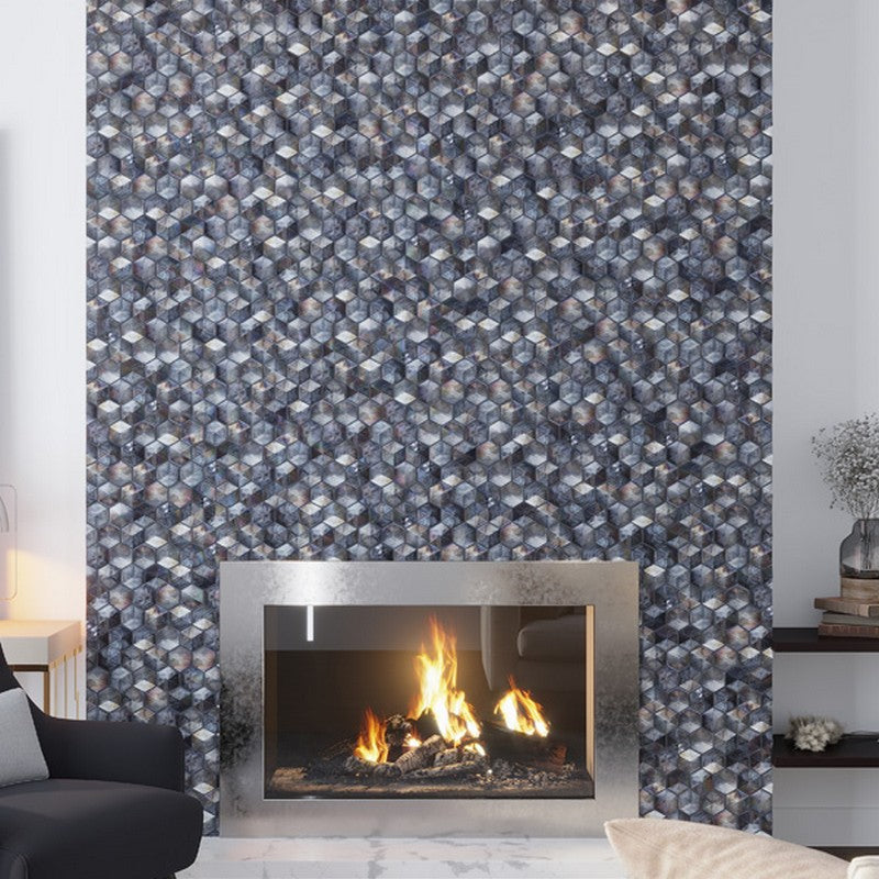 MIR-Allure-11.9-x-10.3-Glossy-Glass-Mosaic-Grey-Hexagon