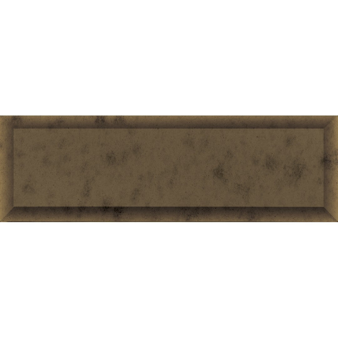 Crossville Obsidian 3" x 9" Gloss Antique Mirror Glass Tile