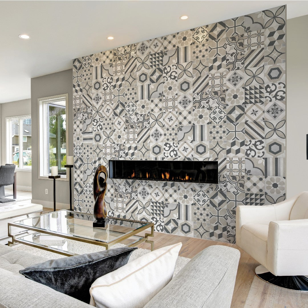 Crossville-Form-8-x-8-Matte-Porcelain-Blends-Deco-Tile-Sand