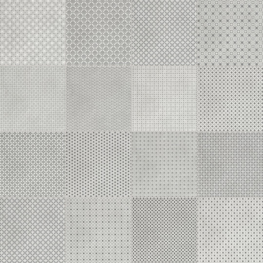 Crossville Tapestri 8" x 8" Matte Deco Porcelain Tile