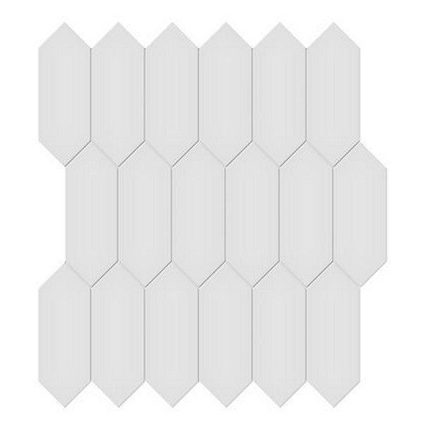 Crossville Soho Glazed 11.81" x 12.5" Glossy 2x5" Picket Porcelain Mosaic