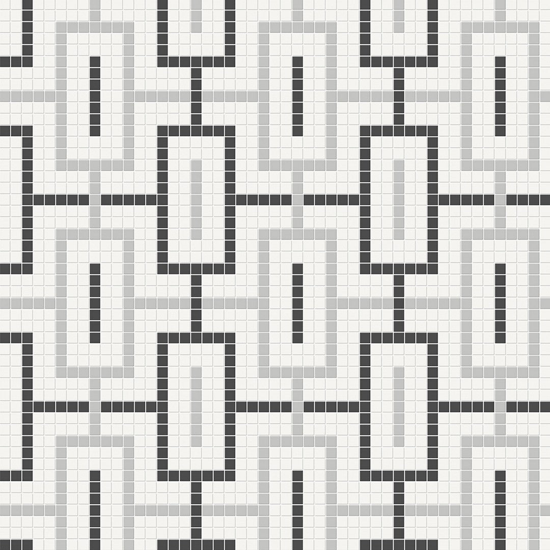 Crossville-Studios-Soho-Patterned-12-x-12-Matte-Chain-Porcelain-Mosaic-Midnight-Blend
