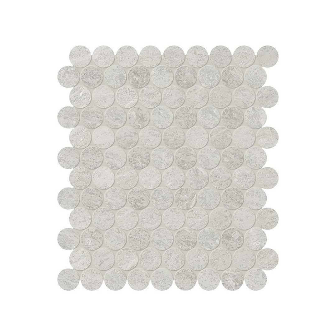 Anatolia Natural Stone 11" x 12" Honed Marble 1.25" Penny Round Mosaic