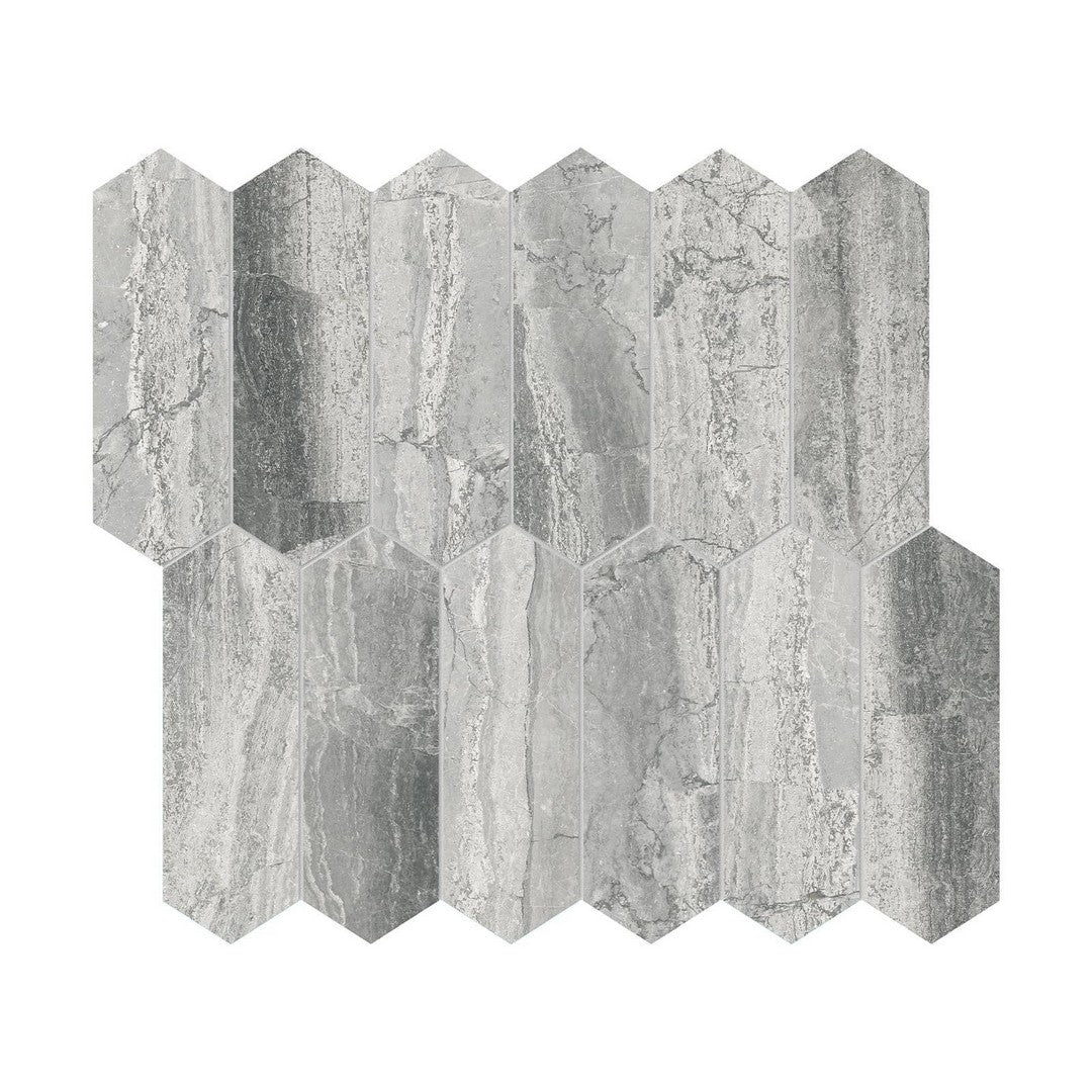 Anatolia Natural Stone 11" x 12" Honed Marble 2x6" Picket Mosaic