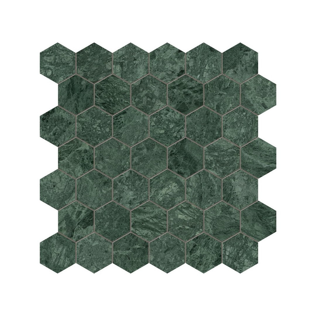 Anatolia Natural Stone 12" x 12" Polished Marble 2" Hexagon Mosaic