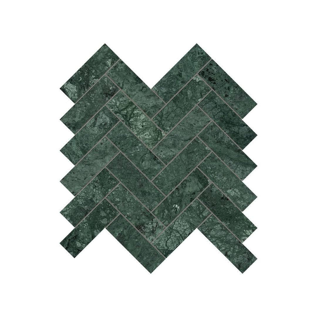 Anatolia Natural Stone 11" x 12" Polished Marble 1.25x4" Herringbone Mosaic