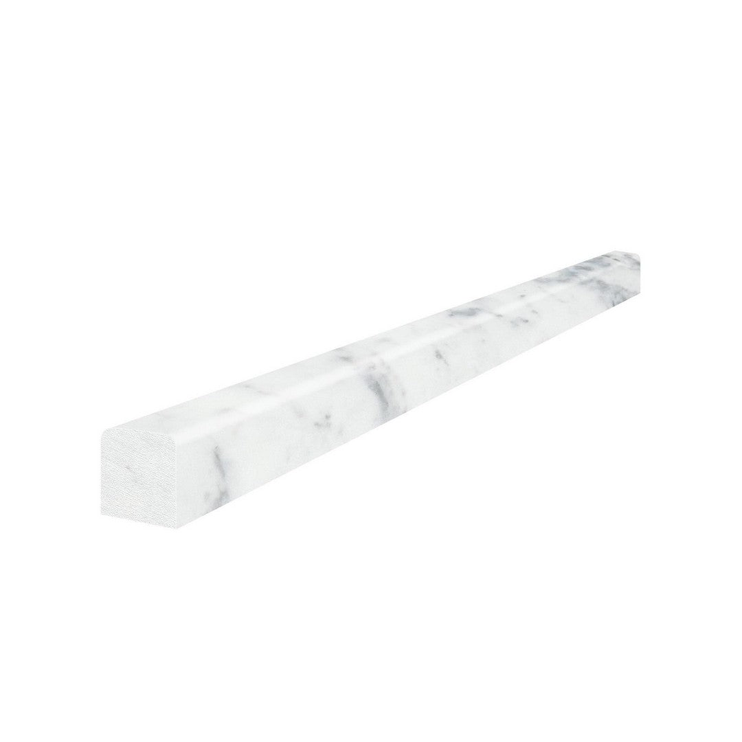 Anatolia Natural Stone 0.5" x 12" Honed Marble Deco Bar Flat Liner