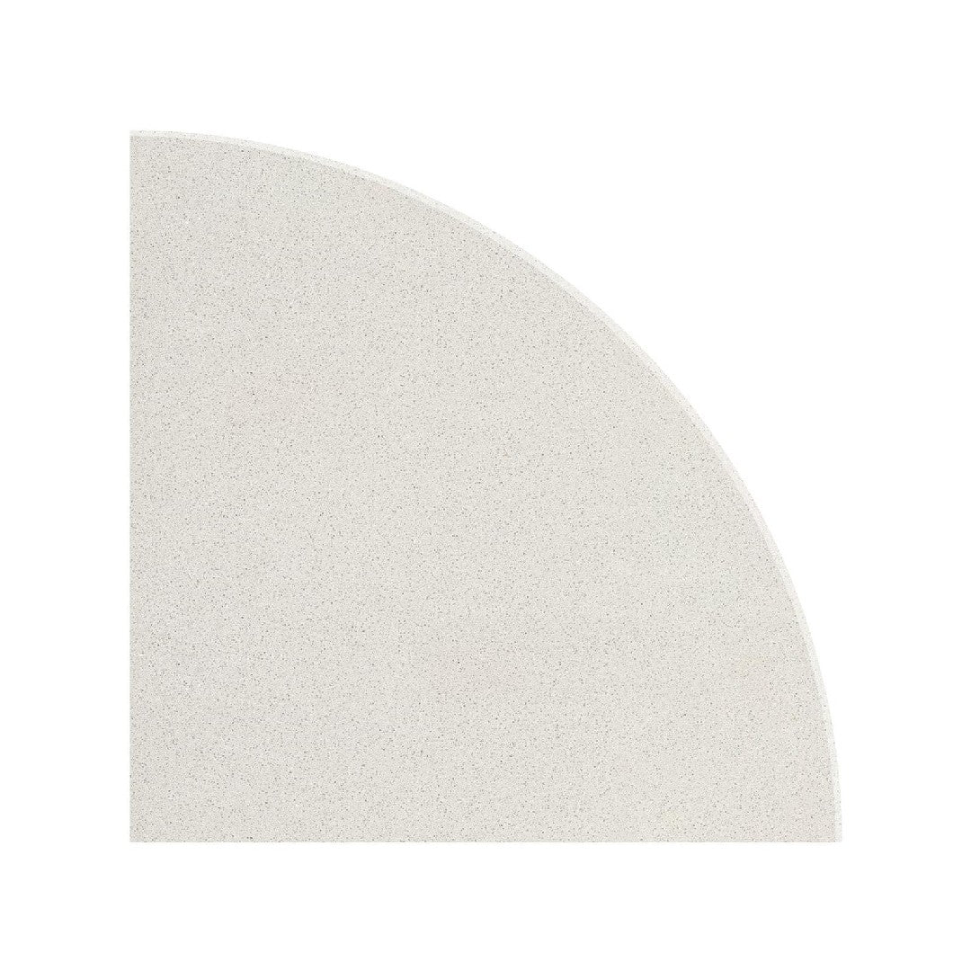 Anatolia Marmiline 8.9" x 8.9" Polished Engineered Stone Rounded Corner Shelf